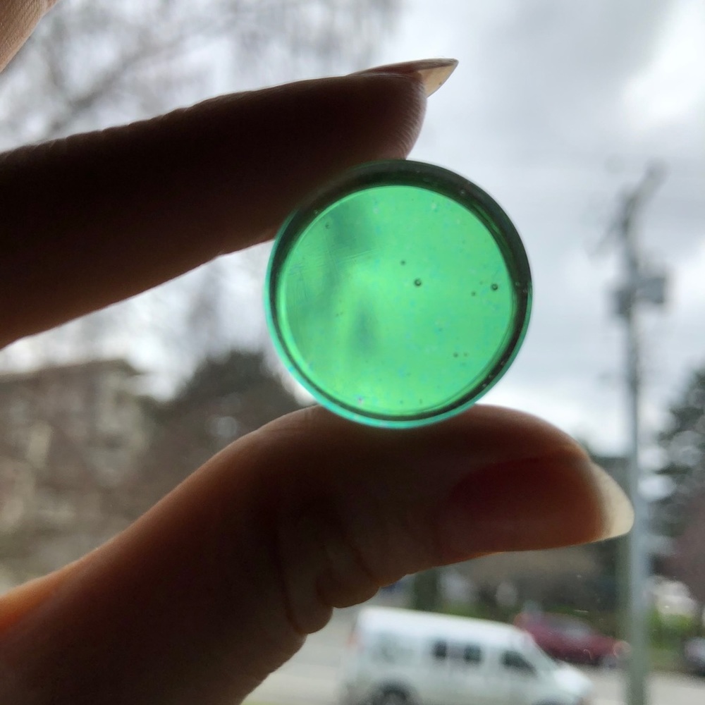 Gorilla Glass dichroic plugs - Picture 7 of 11